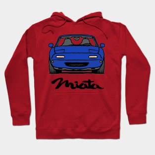 MX5 Miata NA Blue Hoodie